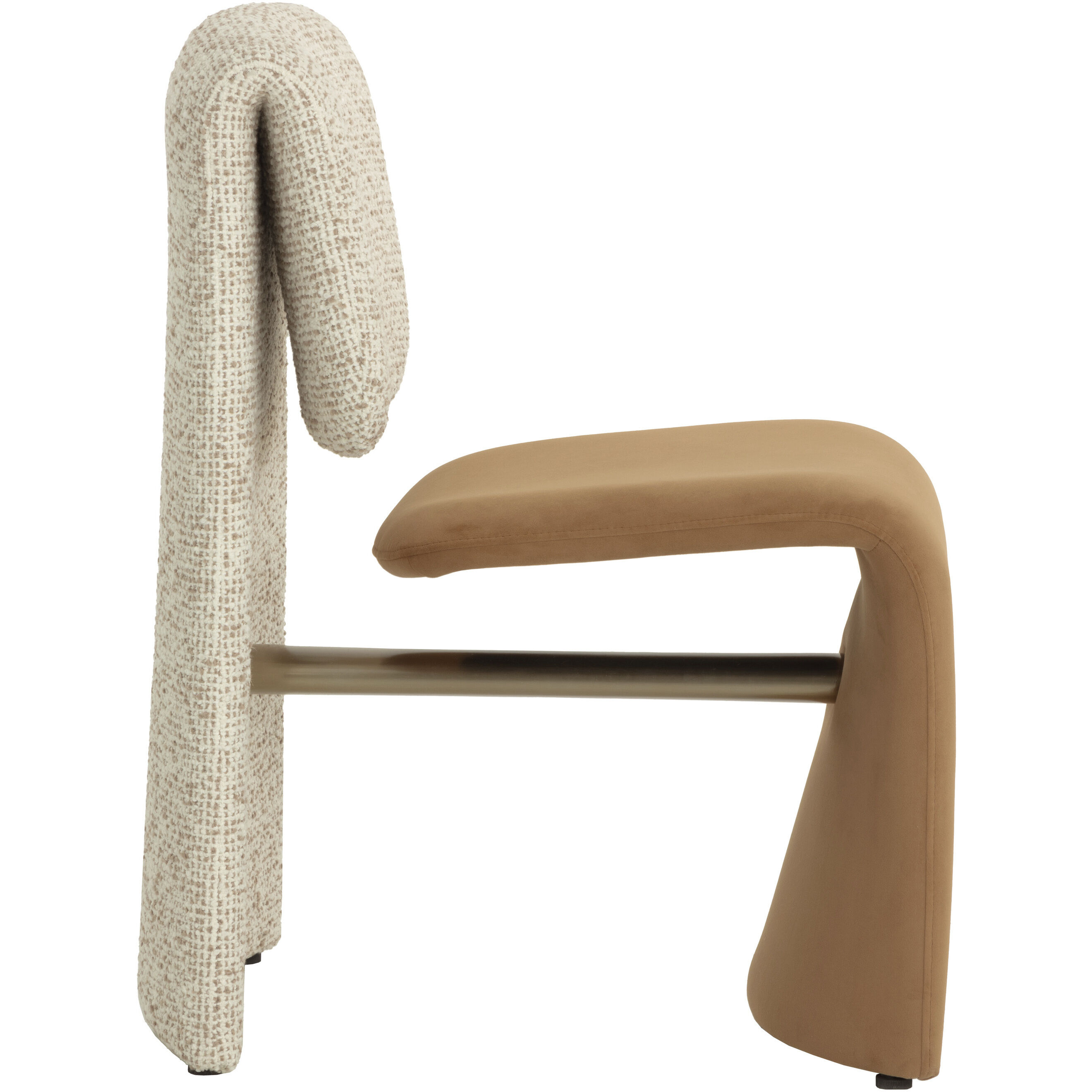 Dunnington Gold / Kona Camel / Noah Ecru Dining Chair